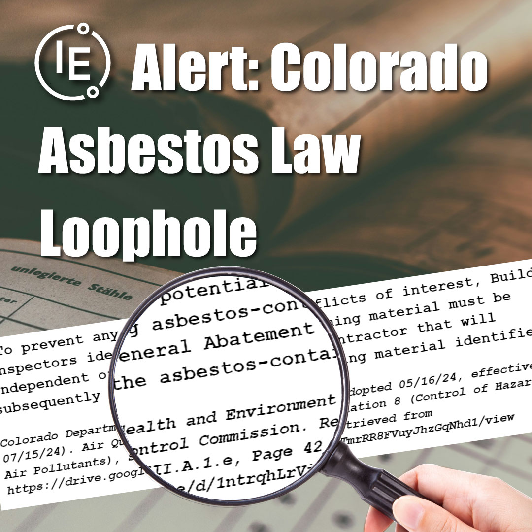 Alert: Colorado Asbestos Law Loophole