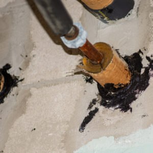 black mastic asbestos test