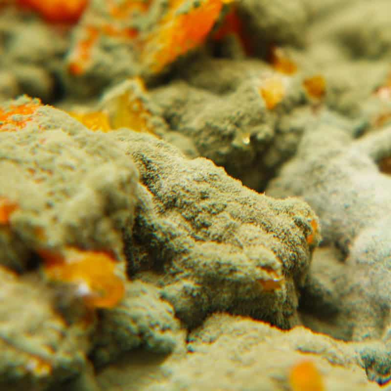 Mold on building materials in Colorado for testing and remediation.